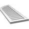 Ekena Millwork Quarter Round Top Left Surface Mount PVC Gable Vent w/ 2"W x 1-1/2"P Brickmould Frame, 14"W x 42"H GVPQL14X4202SN - alternate 5